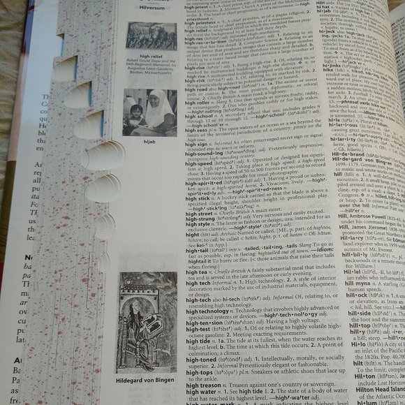 American Heritage College Dictionary Hardcover Houghton Mifflin Fourth Edition - Picture 9 of 12